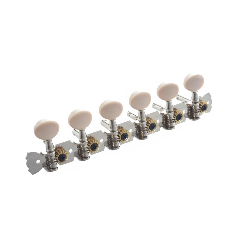 12 String Tuning Keys 6 On a Strip (Slotted Peghead)