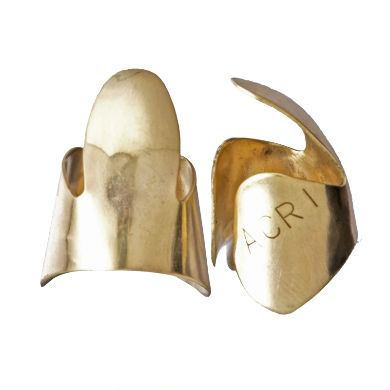 Acri Medium Brass Fingerpicks (Pair)