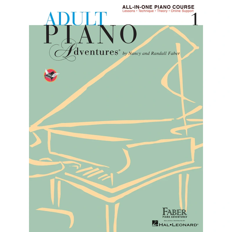 Adult Piano Adventures All-In-One Piano Course Book 1