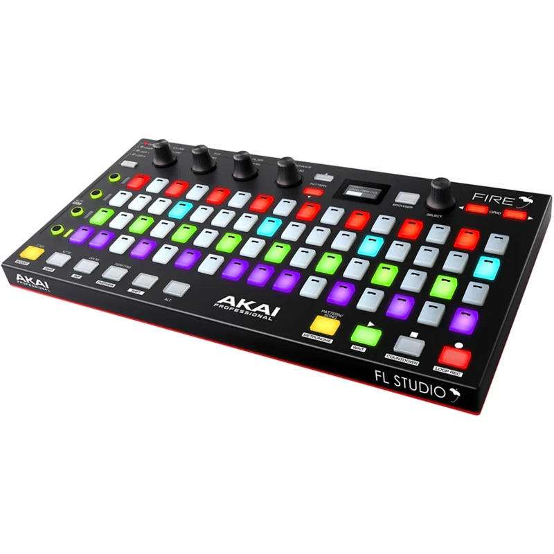 Akai Pro Fire FL Studio Controller with FL Studio Fruity Fire Edition