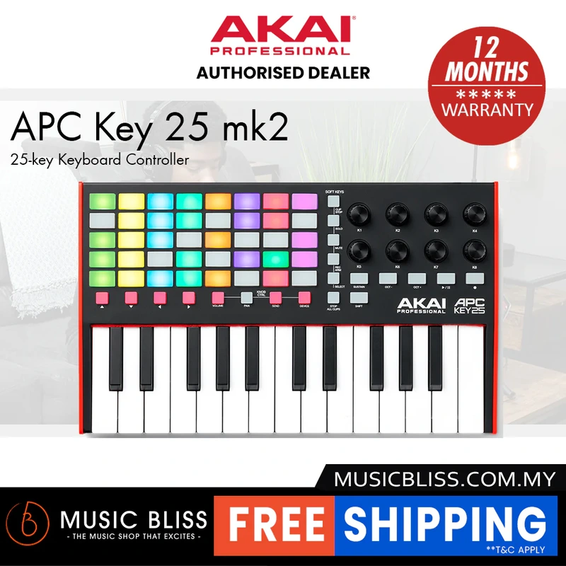 Akai Professional APC Key25 mk2 25-key Keyboard Controller
