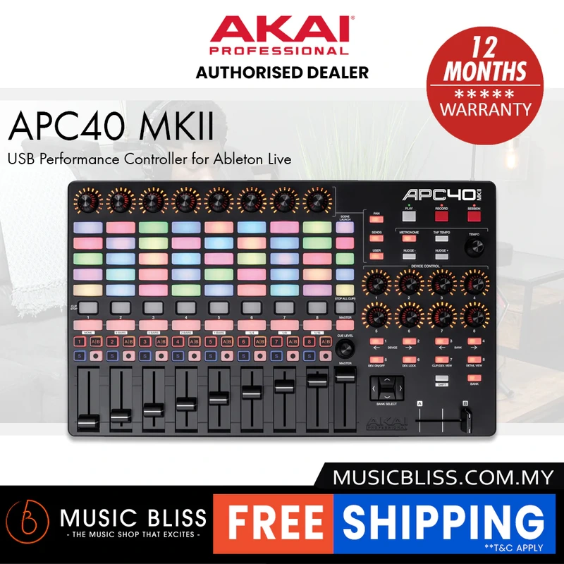 Akai Professional APC40 MKII Pad Controller