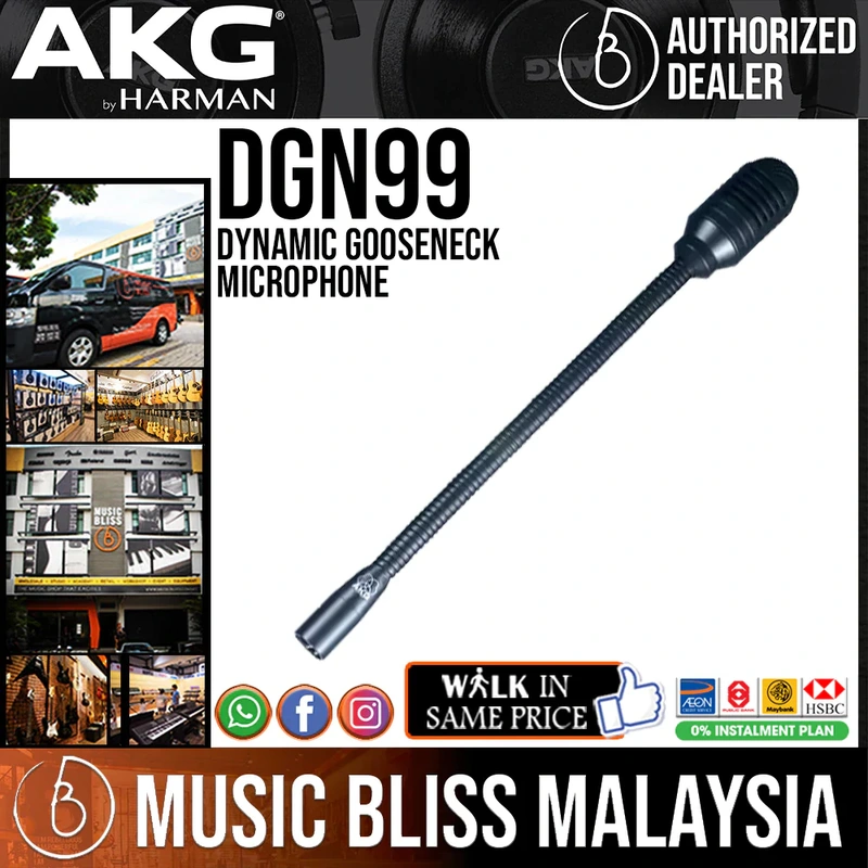 AKG DGN99 Dynamic Gooseneck Microphone