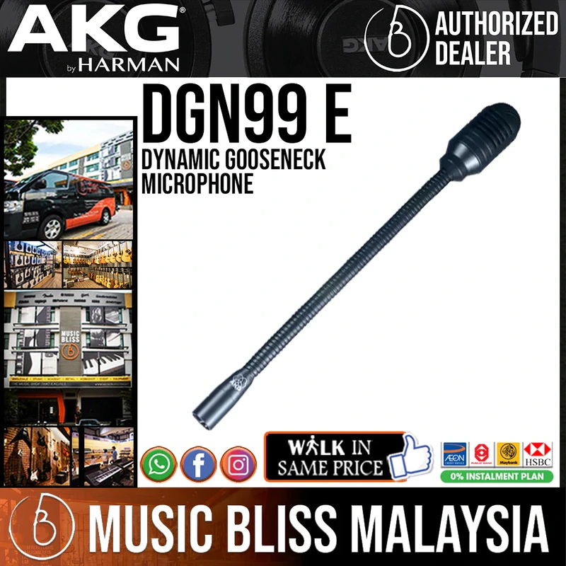 AKG DGN99 E Dynamic Gooseneck Microphone