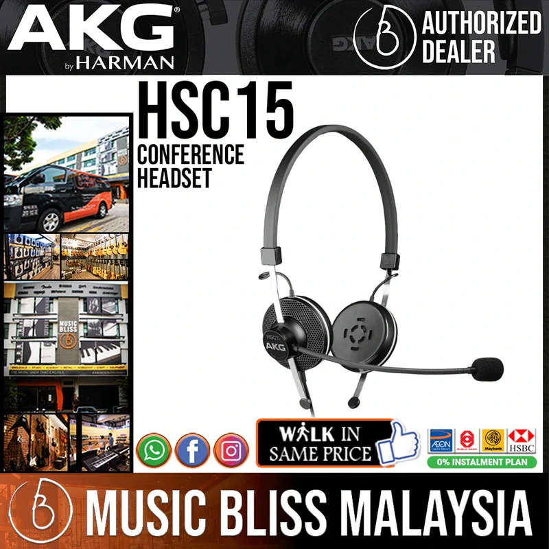 AKG HSC15 Conference Headset