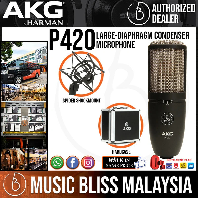 AKG P420 Large-Diaphragm Condenser Microphone