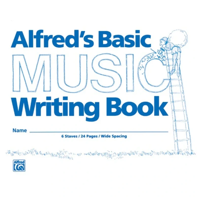Alfred's 8" x 6" Basic Music Writing Book
