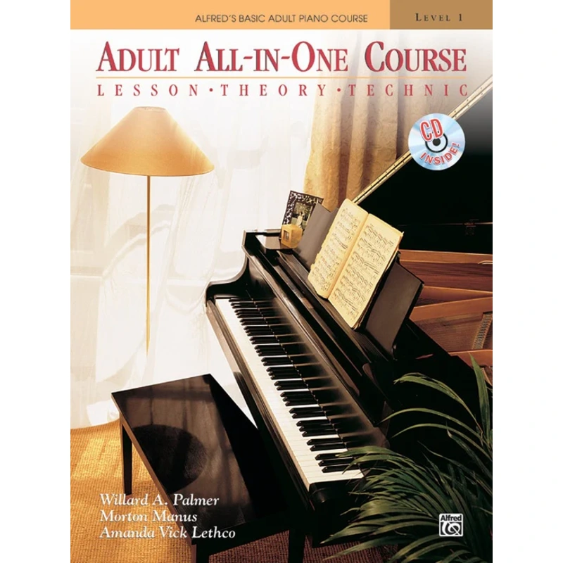 Alfred's Basic Adult All-in-One Course, Book 1 & CD