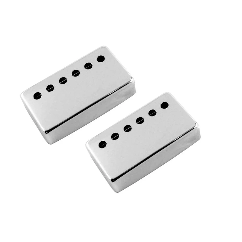 Allparts 53mm Humbucking Pickup Cover Set - Chrome