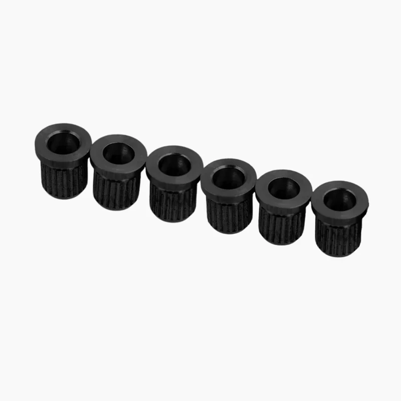 ALLPARTS AP-0087-003 Standard Guitar String Ferrules Black String Ferrules (Pack of 6)