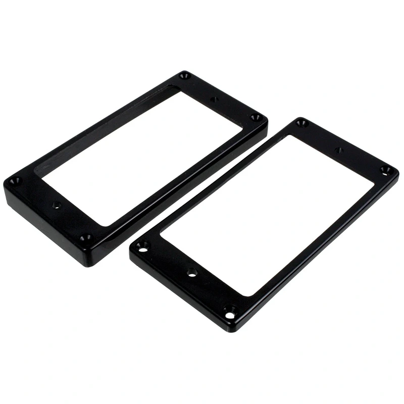 Allparts Curved Humbucking Pickup Ring Set For Epiphone - Black
