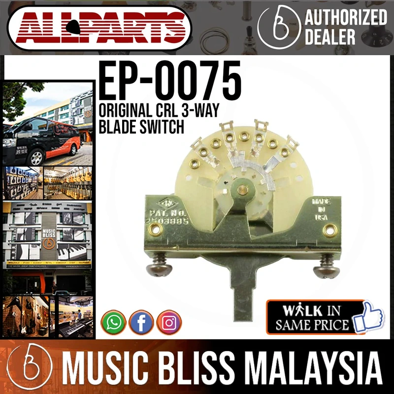 ALLPARTS EP-0075-000 Original CRL 3-Way Switch (EP0075000)