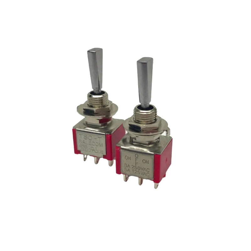ALLPARTS EP-0082-010 Chrome On-Off-On Mini Switch