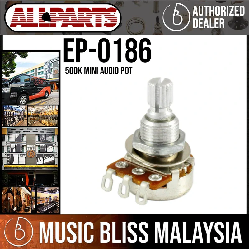 ALLPARTS EP-0186-000 500K Mini Audio Pot