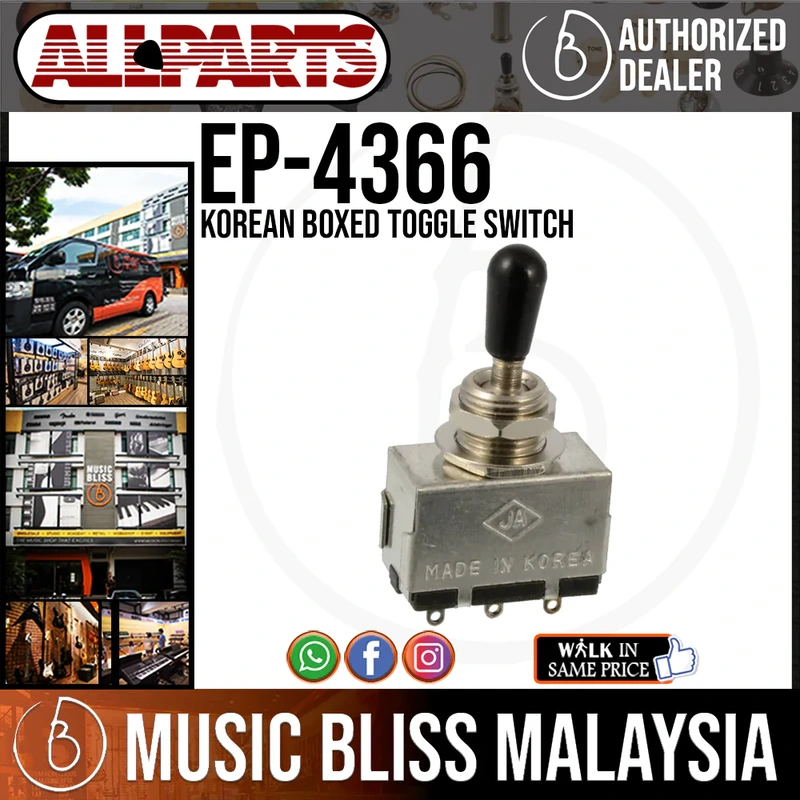 ALLPARTS EP-4366 Korean Boxed Toggle Switch