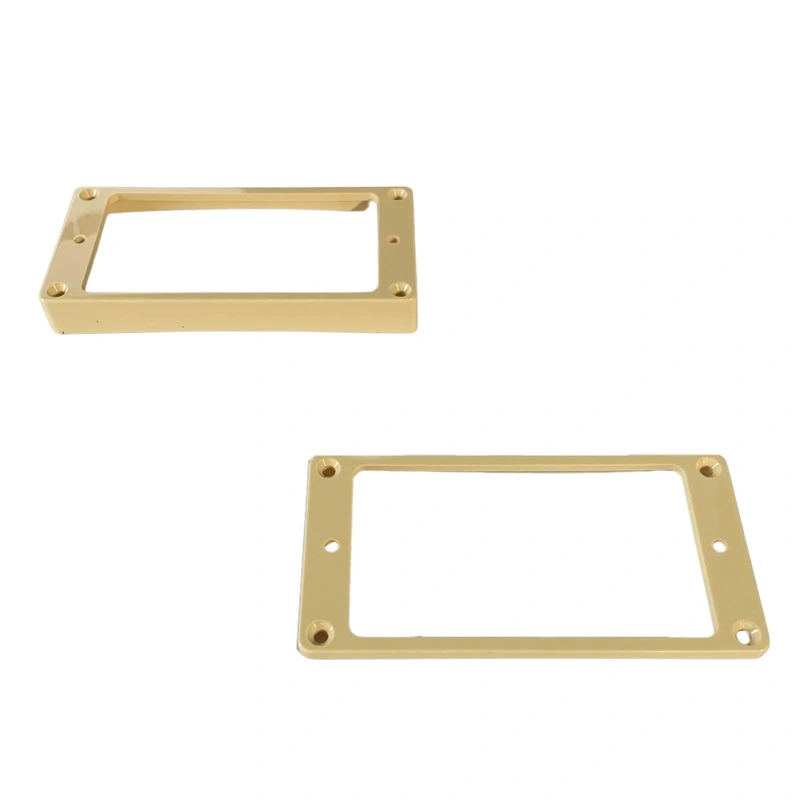 ALLPARTS PC-0733-028 Cream Humbucking Guitar Pickup Rings Neck and Bridge Curve