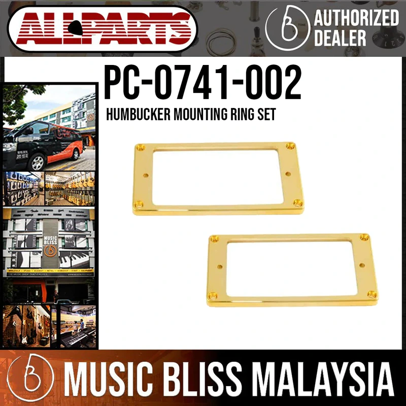 ALLPARTS PC-0741-002 Humbucker Mounting Ring Set
