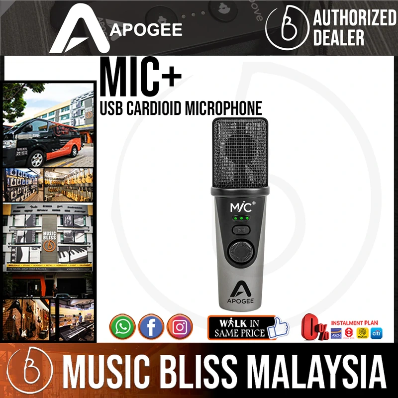 Apogee MiC PLUS USB Cardioid Microphone