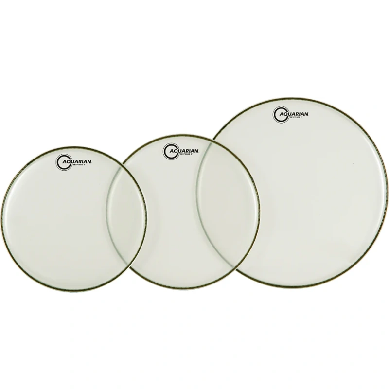 Aquarian Response 2 Standard Drumhead Pack