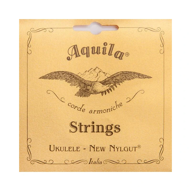 AQUILA 19U 8-STRING TENOR UKULELE STRING SET, MIX OF NEW NYLGUT & RED SERIES