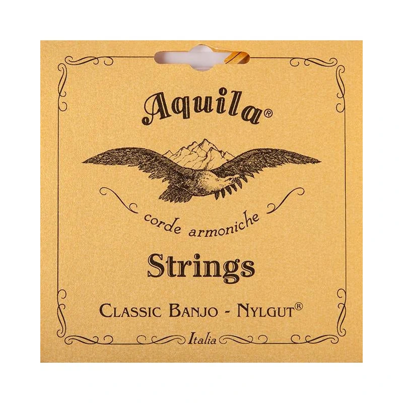 AQUILA 7B MINSTREL 5-STRING BANJO STRING SET, LOW D or E TUNING