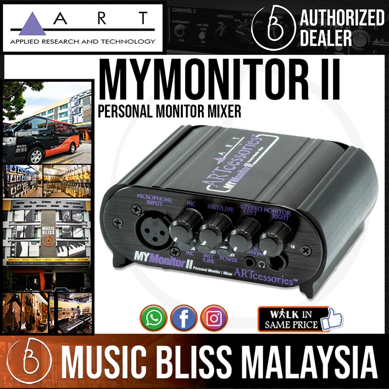 ART MyMonitorII Personal Monitor Mixer