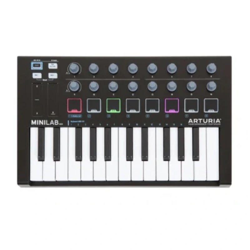 Arturia MiniLab MKII 25 Slim-key Controller - Black Limited Edition