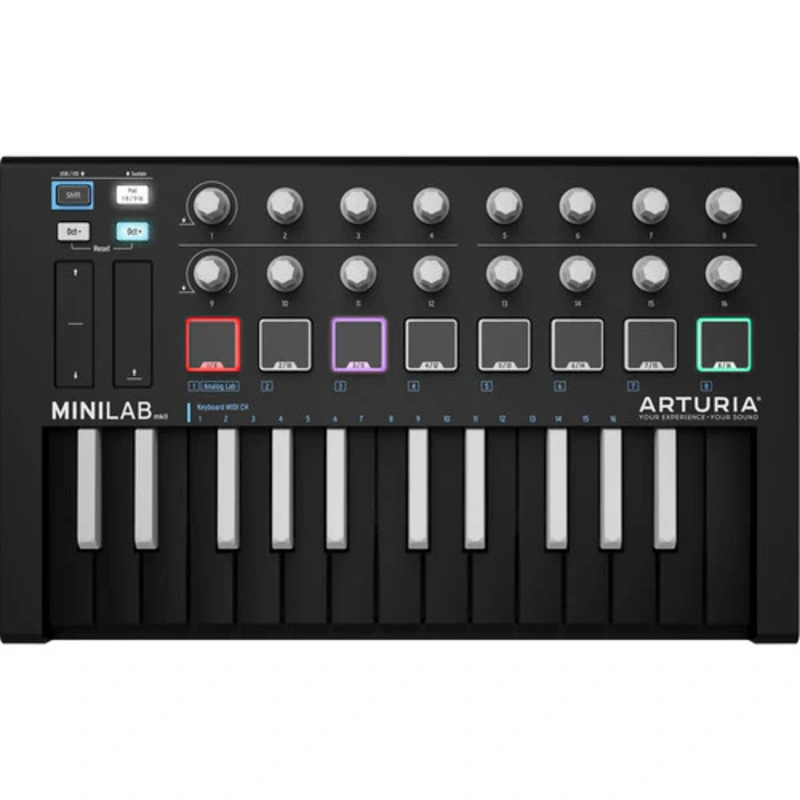 Arturia MiniLab MKII USB Keyboard Controller - Inverted Edition