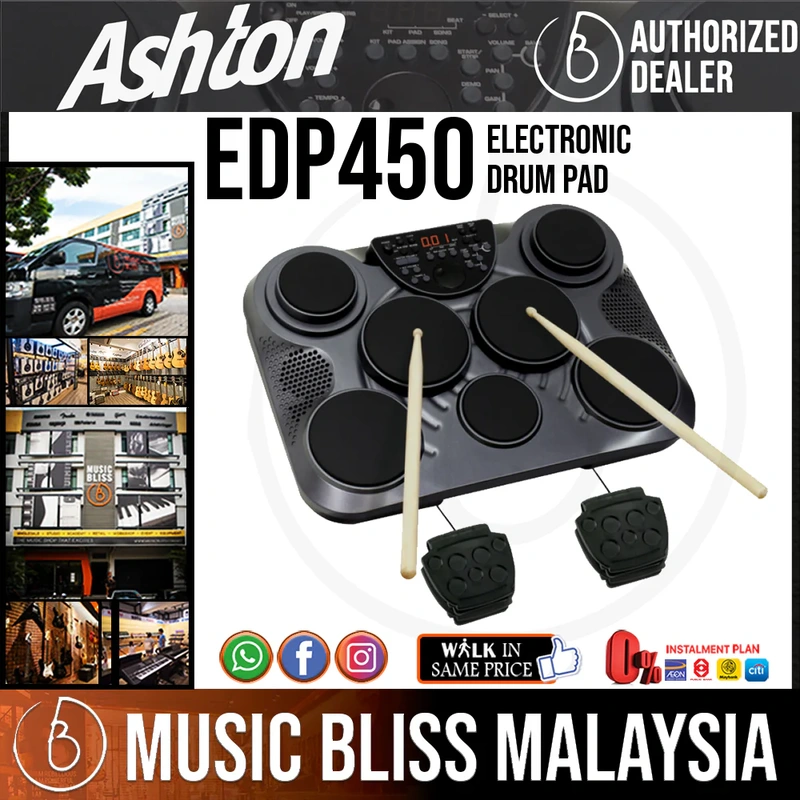Ashton EDP450 Electronic Drum Pad