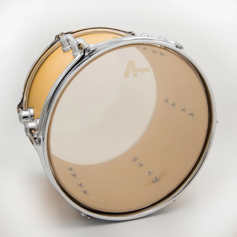 Attack Royal 1 18" 1-Ply No Overtone S Film Bass Drumhead - Clear