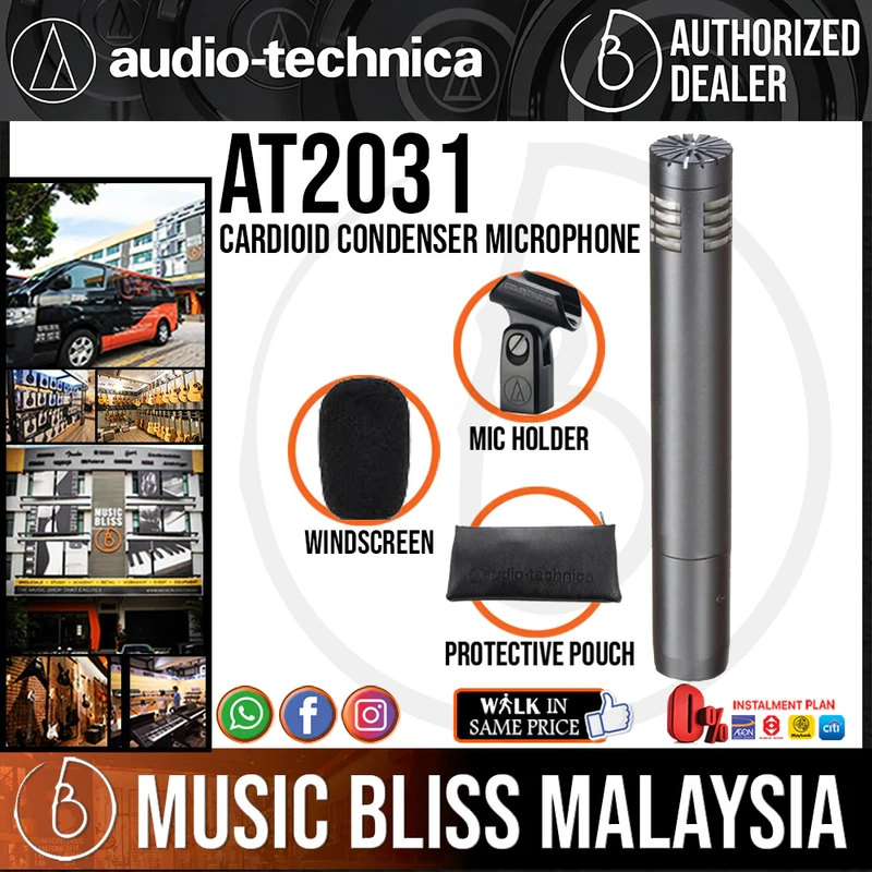 Audio Technica AT2031 Cardioid Condenser Microphone