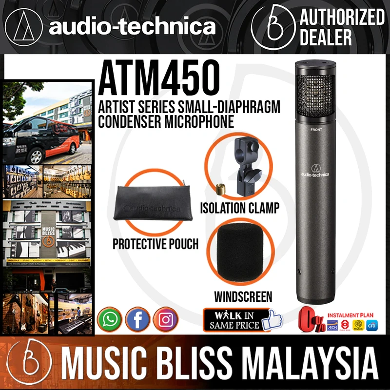 Audio Technica ATM450 Small-diaphragm Condenser Microphone