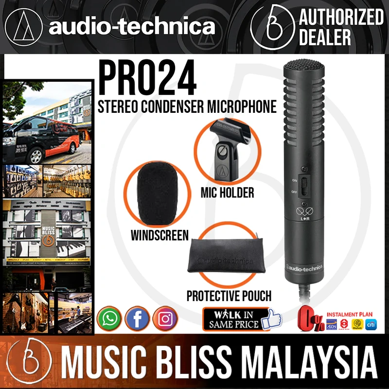 Audio Technica PRO 24 Stereo Condenser Microphone