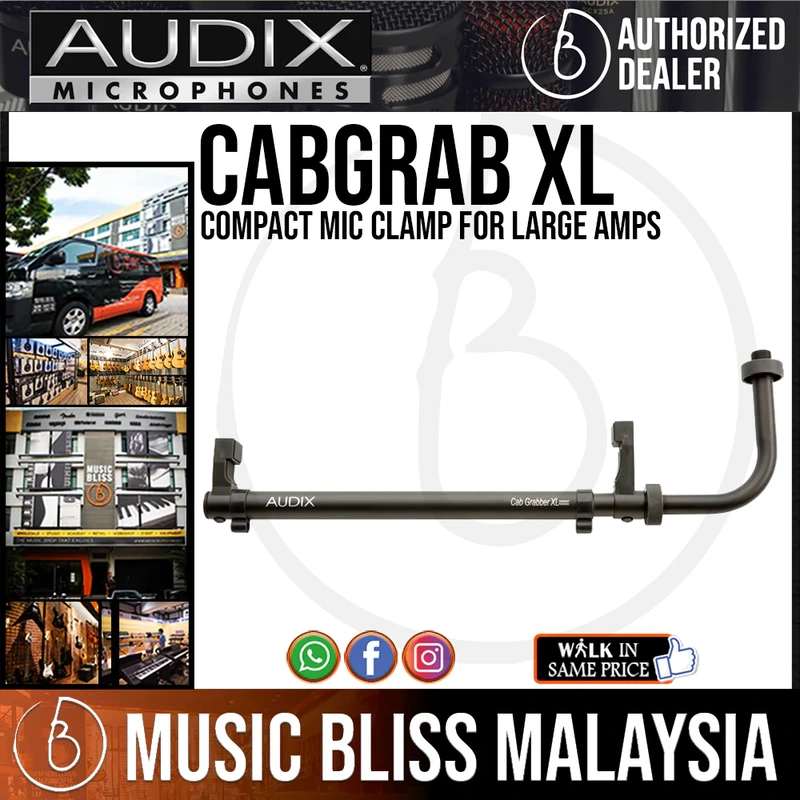 Audix CabGrabber XL Compact Mic Clamp for Large Amps