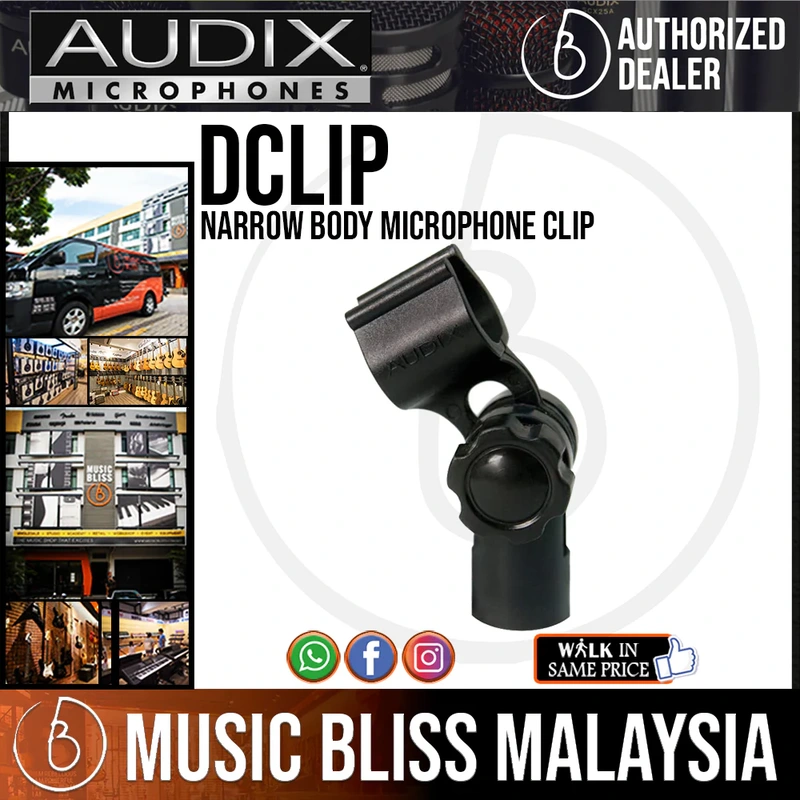 Audix DCLIP Narrow Body Microphone Clip