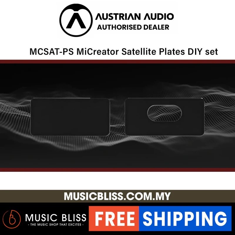 Austrian Audio MiCreator DIY Plates - Satellite Microphone