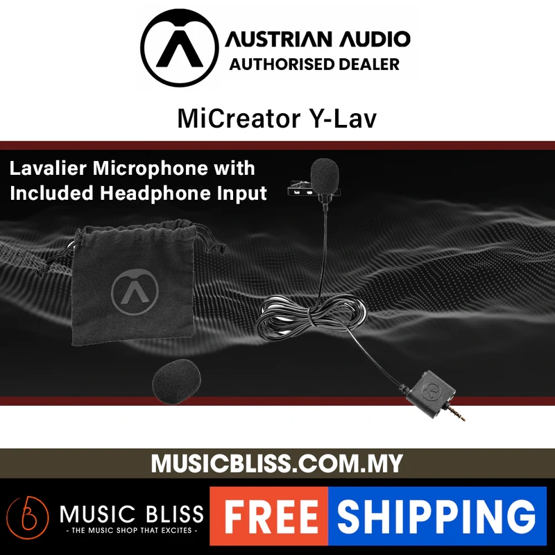 Austrian Audio MiCreator Y-Lav Microphone