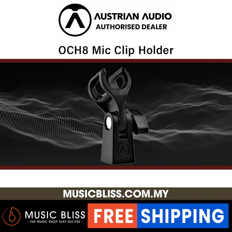 Austrian Audio OCH8 Clip Holder for OC818 and OC18 Microphone