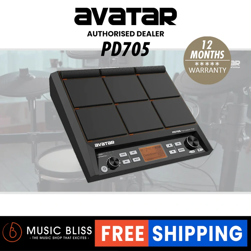 Avatar PD705 Electronic Percussion Pad *Percussion Pad Only*
