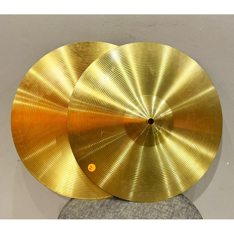 B-STOCK (BS-38) BULLET GROOVE 14 INCH CYMBAL (PAIR)
