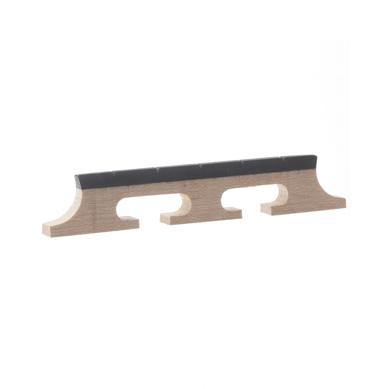 Banjo Bridge, 5-String Ebony Top, 1/2" Tall