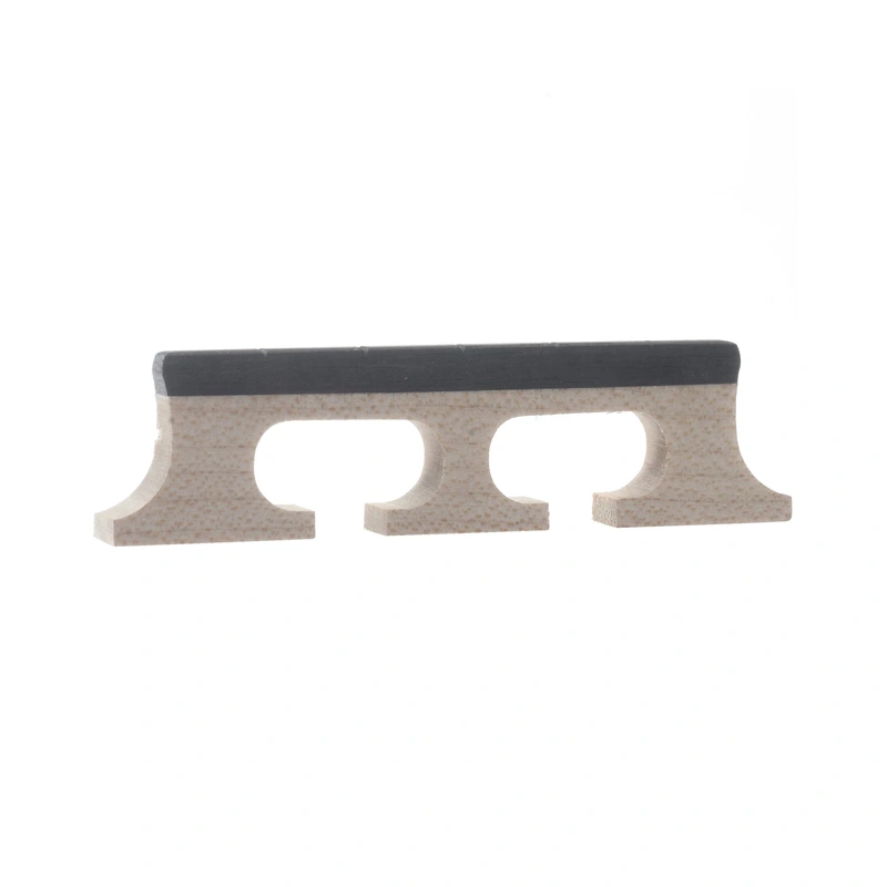 Banjo Bridge, 5-String Ebony Top 3/4" Tall