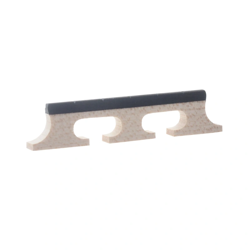 Banjo Bridge, 5-String Ebony Top, 5/8" Tall