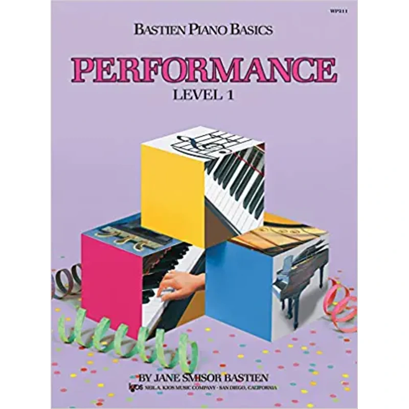 Bastien Piano Basics - Performance Level 1