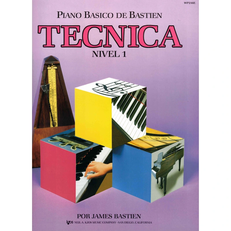 Bastien Piano Basics - Tecnica Nivel 1