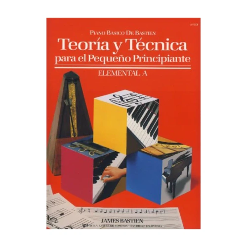 BASTIEN - Teoria y Tecnica para el Pequeo Principiante Nivel Elemental A para Piano