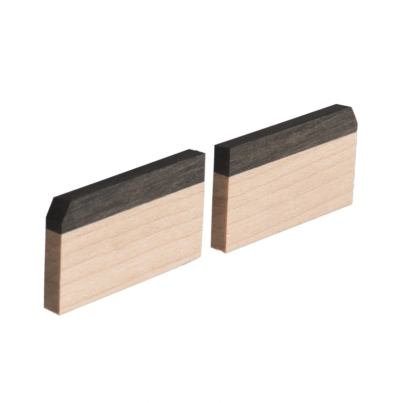 Beard Ebony-Tipped Maple Saddle Set