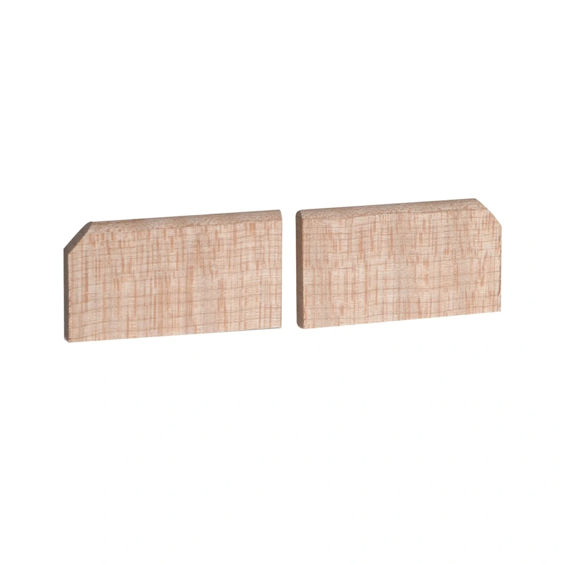 Beard Maple Saddle Set