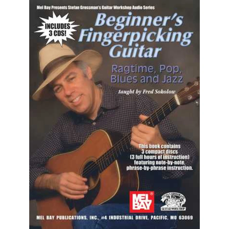 Beginner's Fingerpicking Guitar: Ragtime, Pop, Blues and Jazz