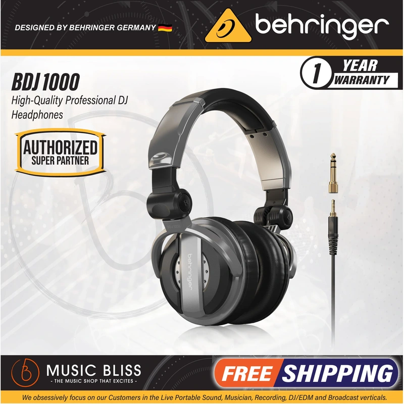 Behringer BDJ1000 Professional DJ Headphones